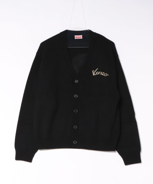 KENZO(ケンゾー)の「RWS KENZO JUMPING TIGER BACK PLACED CARDIGAN(カーディガン/ボレロ・メンズ・ブラック系その他5・LARGE/SMALL/MEDIUM)」の1枚目の写真