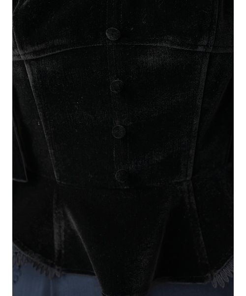 SNIDEL(スナイデル)の「【セットアップ対応】コルセットビスチェキャミ(その他トップス・レディース・チェック/グレー/ブラック・0/1)」の11枚目の写真