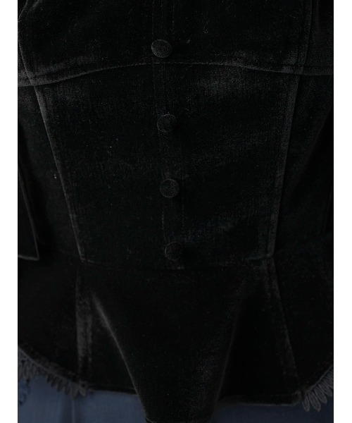 SNIDEL(スナイデル)の「【セットアップ対応】コルセットビスチェキャミ(その他トップス・レディース・チェック/グレー/ブラック・0/1)」の11枚目の写真