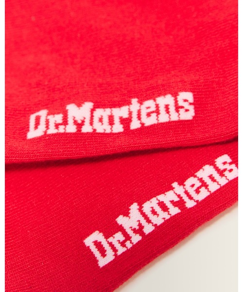 Dr. Martens(ドクターマーチン)の「Dr. Martens/ドクターマーチン フリルソックス AD097600(ソックス/靴下・メンズ・レッド・M/S)」の3枚目の写真