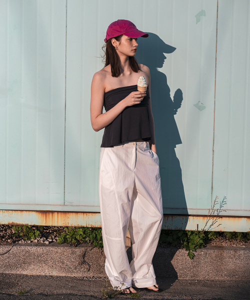 108POUND（108パウンド）の「Curve String Pants_Black（その他パンツ・レディース・その他・FREE）」の3枚目の写真