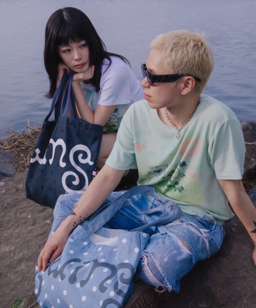 twins(nemne store)(ツインズ)の「Picnic tee(Tシャツ/カットソー・レディース・ミント/White・MEDIUM/SMALL)」の12枚目の写真