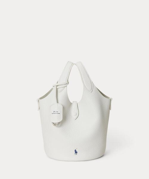 【美品】Polo ラルフローレン レザー スモール トート & クロスボディ Polo Play レザー スモール トート & クロスボディ（トートバッグ