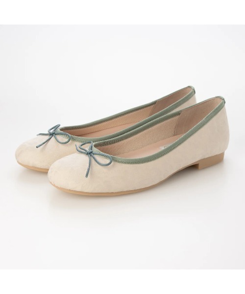Launa lea(ラウナレア)の「【26秋冬】ラウンドトゥバレエシューズ(B1615A)(バレエシューズ・レディース・ネイビー/アイボリー・25.0cm/22.0cm/24.5cm/21.5cm/24.0cm/23.5cm/23.0cm/25.5cm/22.5cm)」の12枚目の写真