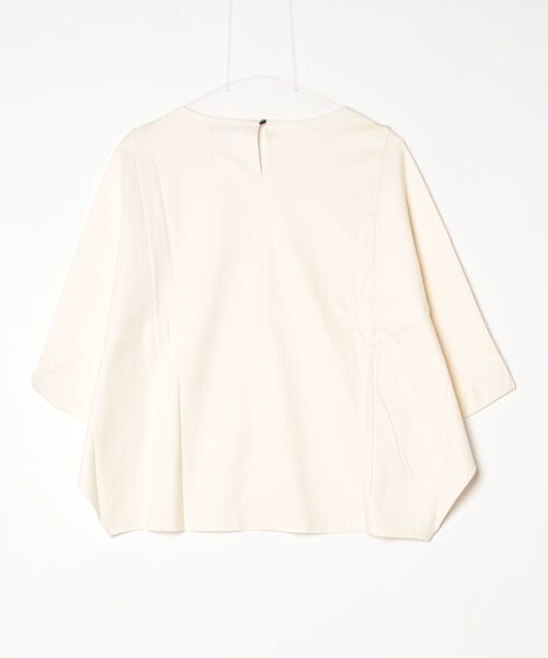 OMNES（オムネス）の「BEAUTIFUL FRIDAY コクーンプルオーバー 半端袖（Tシャツ/カットソー・レディース・ホワイト・L）」の16枚目の写真