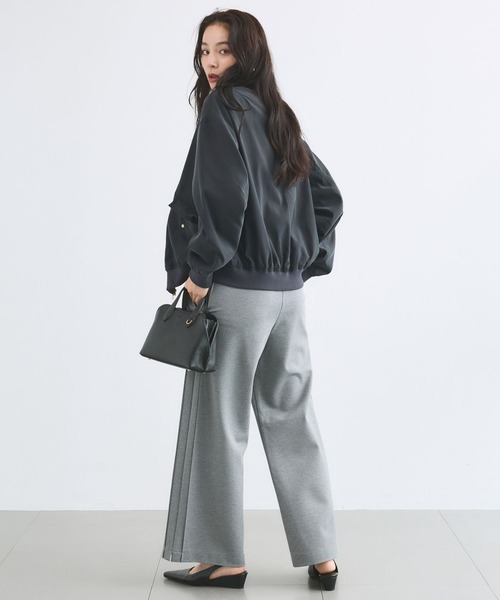 BARNYARDSTORM(バンヤードストーム)の「BARNYARDSTORM / フィブリルZIPブルゾン / ハンドウォッシャブル【JAPAN FABRIC】(ブルゾン・レディース・ブラック/カーキ・FREE)」の18枚目の写真