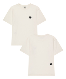 シャニョン 足跡Tシャツ CREAM