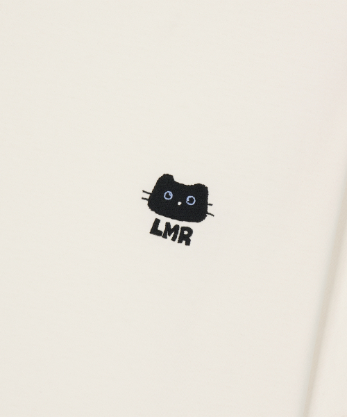 LMR(エルエムアール)の「シャニョン 足跡Tシャツ CREAM(Tシャツ/カットソー・レディース・Cream・SMALL/MEDIUM)」の4枚目の写真