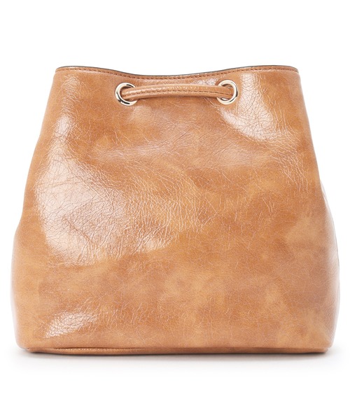 Guess(ゲス)の「THEODORA Drawstring Bucket Bag ショルダーバッグ バケットバッグ(ショルダーバッグ・レディース・ブラック・ONE SIZE)」の2枚目の写真