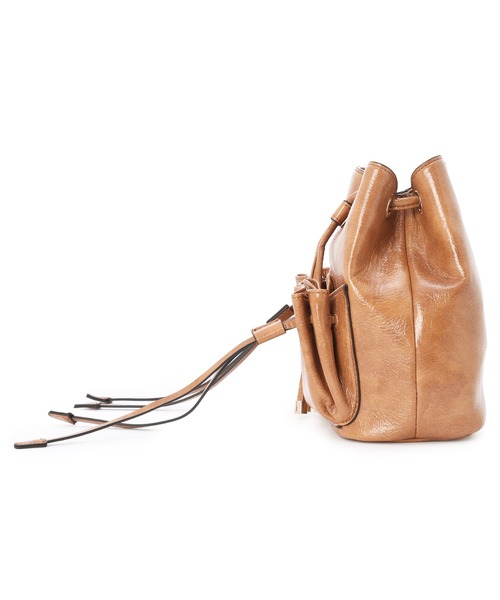 Guess(ゲス)の「THEODORA Drawstring Bucket Bag ショルダーバッグ バケットバッグ(ショルダーバッグ・レディース・ブラック・ONE SIZE)」の3枚目の写真