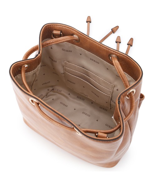 Guess(ゲス)の「THEODORA Drawstring Bucket Bag ショルダーバッグ バケットバッグ(ショルダーバッグ・レディース・ブラック・ONE SIZE)」の10枚目の写真