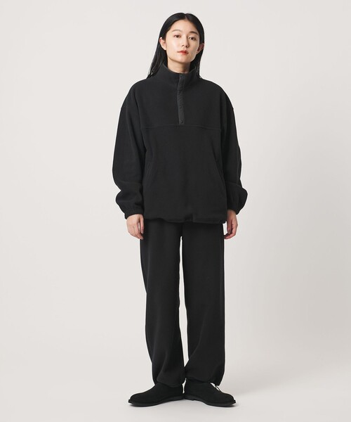MARW UNITED ARROWS(マルゥ ユナイテッドアローズ)の「<MARW UNITED ARROWS>ハーフスナップ フリース プルオーバー(その他トップス・レディース・レッド/ナチュラル/ブラック・FREE)」の9枚目の写真