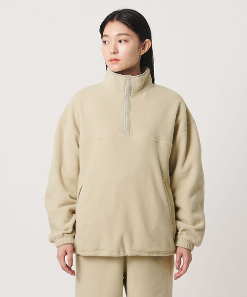 MARW UNITED ARROWS(マルゥ ユナイテッドアローズ)の「<MARW UNITED ARROWS>ハーフスナップ フリース プルオーバー(その他トップス・レディース・レッド/ナチュラル/ブラック・FREE)」の13枚目の写真