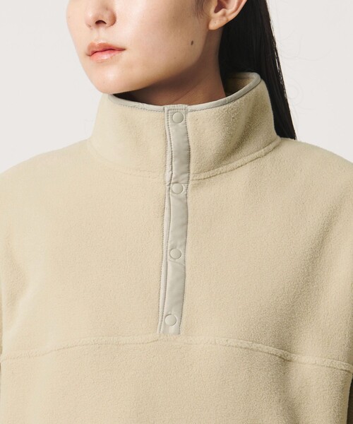 MARW UNITED ARROWS(マルゥ ユナイテッドアローズ)の「<MARW UNITED ARROWS>ハーフスナップ フリース プルオーバー(その他トップス・レディース・レッド/ナチュラル/ブラック・FREE)」の16枚目の写真