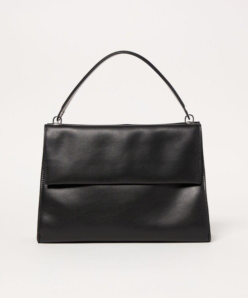 UNITED ARROWS(ユナイテッドアローズ)の「ダブルフラップ ワンハンドル バッグ(ハンドバッグ・レディース・ブラック/ベージュ・FREE)」の6枚目の写真