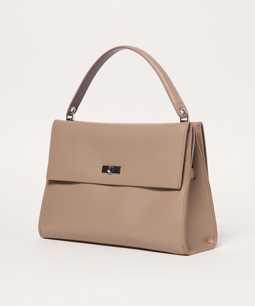 UNITED ARROWS(ユナイテッドアローズ)の「ダブルフラップ ワンハンドル バッグ(ハンドバッグ・レディース・ブラック/ベージュ・FREE)」の18枚目の写真