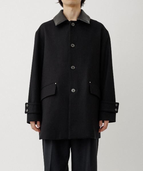 Mackintosh(マッキントッシュ)の「《別注》【MACKINTOSH/マッキントッシュ】 EX HUMBIE SL LEA(その他アウター・メンズ・ブラック・X-SMALL/M/S)」の1枚目の写真