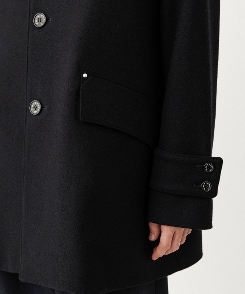 Mackintosh(マッキントッシュ)の「《別注》【MACKINTOSH/マッキントッシュ】 EX HUMBIE SL LEA(その他アウター・メンズ・ブラック・X-SMALL/M/S)」の13枚目の写真