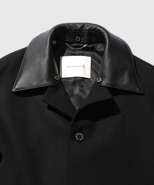 Mackintosh(マッキントッシュ)の「《別注》【MACKINTOSH/マッキントッシュ】 EX HUMBIE SL LEA(その他アウター・メンズ・ブラック・X-SMALL/M/S)」の18枚目の写真