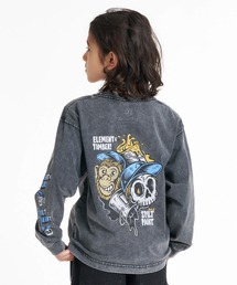 ELEMENT（エレメント）の「ELEMENT エレメント 長袖 Tシャツ ロンT バックプリント BG026060（Tシャツ/カットソー）」