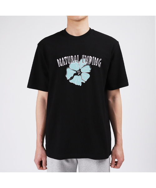 WHYN(ワイエヌ)の「自然エンディング 半袖Tシャツ F04BRD_WBX10995(Tシャツ/カットソー・メンズ・ブラック/ホワイト/ブルー/グレー系その他・L/M/S/XL)」の3枚目の写真