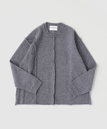 NOMA t.d.（ノーマティーディー）の「NOMARHYTHM / ノーマリズム Patchwork Cut-off Sweater（ニット/セーター）」