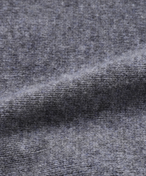 NOMA t.d.(ノーマティーディー)の「NOMARHYTHM / ノーマリズム Patchwork Cut-off Sweater(ニット/セーター・メンズ・ブラック/チャコールグレー・2)」の5枚目の写真