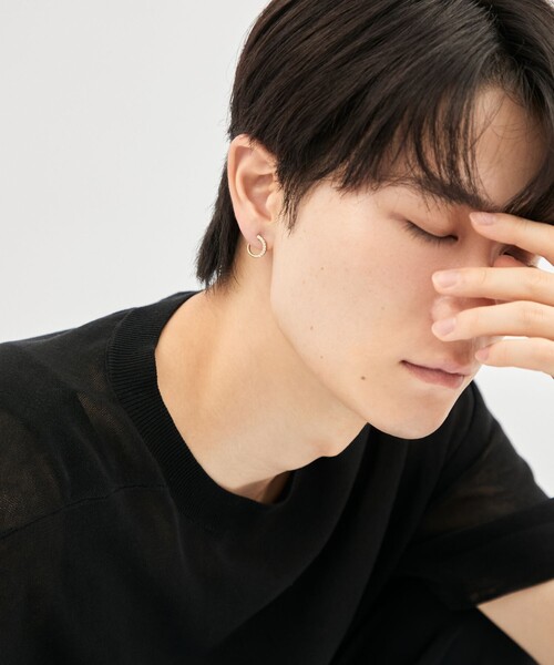 Jouete（ジュエッテ）の「[サークルイヤリング] ジルコニア（イヤリング・レディース・イエローゴールド・FREE）」の7枚目の写真