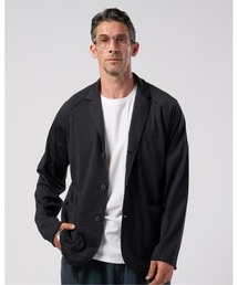 wjk | super100's wool jersey easy jacket(テーラードジャケット)