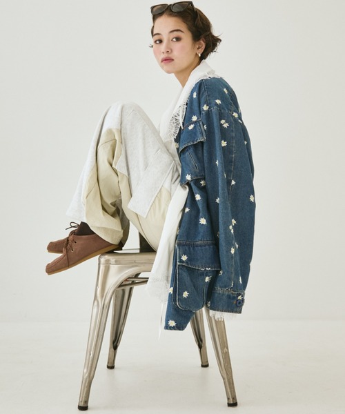 MIRROR STOKE(ミラーストーク)の「【ZOZO限定】LACE DESIGN BLOUSE/レースデザインブラウス(シャツ/ブラウス・レディース・ブラウン/オフホワイト・MEDIUM)」の21枚目の写真