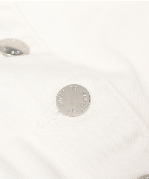 SLY（スライ）の「FOSTER BELTED M/SK-E（デニムスカート・レディース・ホワイト・1/2）」の8枚目の写真