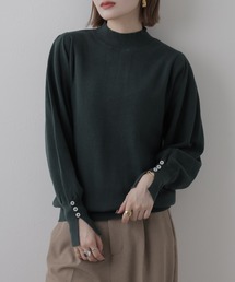 ハイネックバルーンスリーブセーター