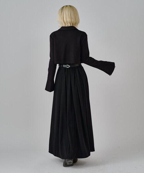 Lui's（ルイス）の「【mi-企画】ホックデザインクロップドシャツ（シャツ/ブラウス・レディース・ブラック/グレー・FREE）」の19枚目の写真