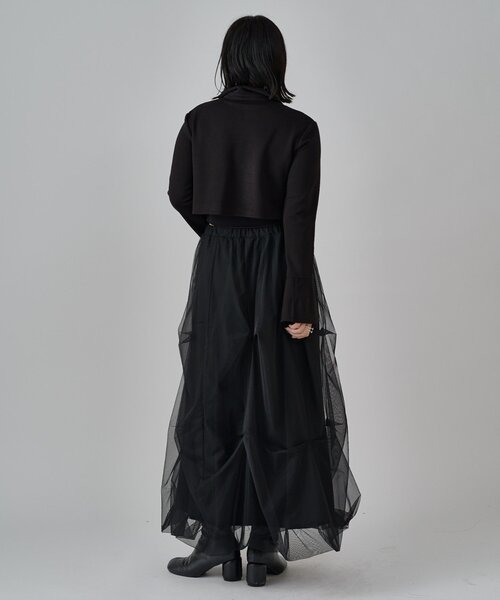 Lui's（ルイス）の「【mi-企画】ホックデザインクロップドシャツ（シャツ/ブラウス・レディース・ブラック/グレー・FREE）」の22枚目の写真
