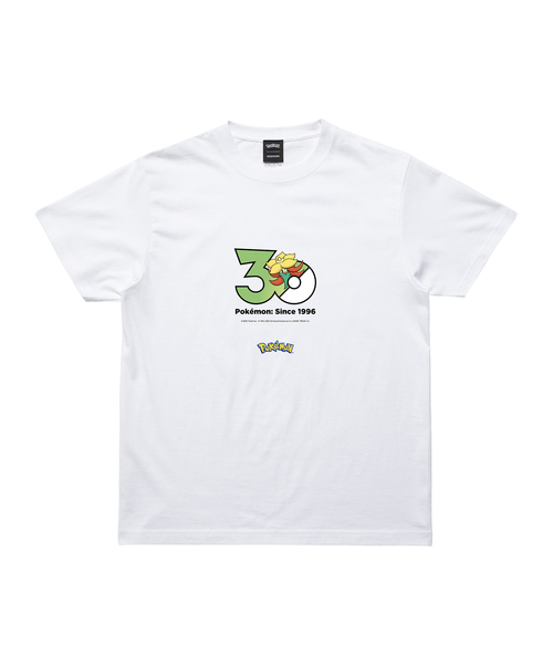 ZOZOSPOT(ゾゾスポット)の「Pokemon 30th Anniversary 1025 T-shirt 「ヒメンカ」(Tシャツ/カットソー・レディース・ホワイト・160cm/150cm/140cm/130cm/120cm/110cm/100cm/XXX-LARGE/XX-LARGE/X-LARGE/LARGE/MEDIUM/SMALL)」の1枚目の写真