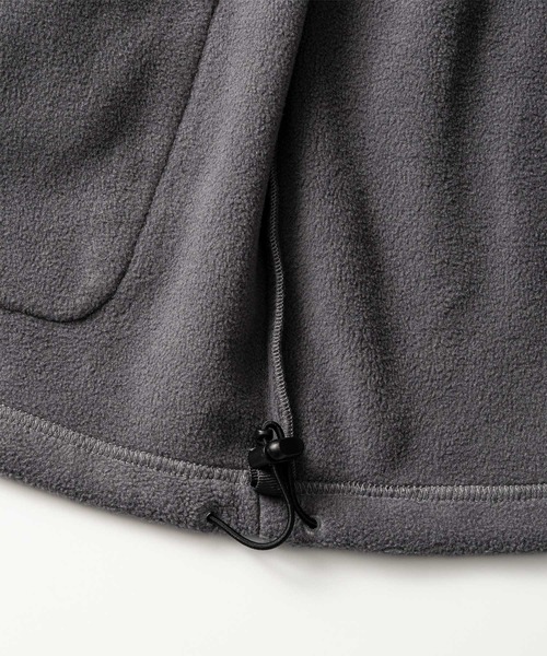 +phenix(プラスフェニックス)の「+phenix(プラスフェニックス)FLEECE LINER JACKET / フリースライナージャケット(ノーカラージャケット・メンズ・グレー/ブラック・M/L)」の21枚目の写真