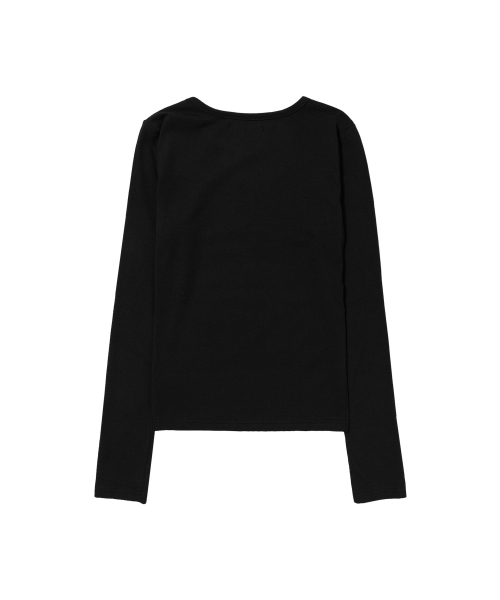 FANCY CLUB(ファンシークラブ)の「ナックルチェーン ロングスリーブ (BLACK) F26ZB526(Tシャツ/カットソー・レディース・その他・FREE)」の8枚目の写真