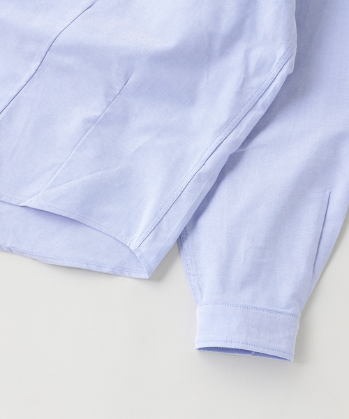 WISM(ウィズム)の「Estudio Niksen / エストゥディオ・ニクセン Dart Oxford Shirt(シャツ/ブラウス・メンズ・ホワイト/ブルー・1/2)」の4枚目の写真