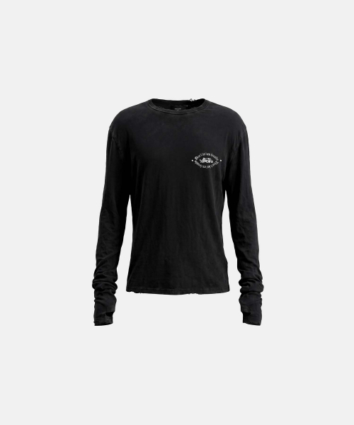 BADBLOOD(バッドブラッド)の「T.M.V. UNCONTROLLED ロングスリーブ1- ブラック(Tシャツ/カットソー・レディース・その他・SMALL/MEDIUM)」の2枚目の写真