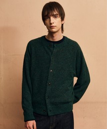 LURAKU（ルラク）の「【LURAKU】No Collar Cardigan / ノーカラーカーディガン（カーディガン/ボレロ）」