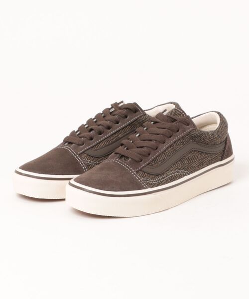 VANS(バンズ)の「VANS ヴァンズ OLD SKOOL オールドスクール V36CF TWEED BROWN(スニーカー・メンズ・ブラウン・4h/5h/5/12/11/10h/10/9h/9/8h/8/7h/7/6h/6)」の1枚目の写真