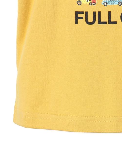 green label relaxing（グリーンレーベルリラクシング）の「【KIDS】オーガニックコットン CAR プリント Tシャツ SS◆（Tシャツ/カットソー・キッズ・オフホワイト/イエロー/ライム・105/135/125/115/95）」の6枚目の写真