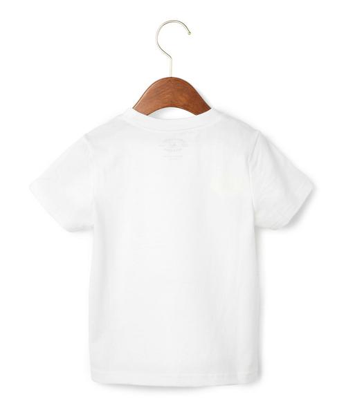 green label relaxing（グリーンレーベルリラクシング）の「【KIDS】オーガニックコットン CAR プリント Tシャツ SS◆（Tシャツ/カットソー・キッズ・オフホワイト/イエロー/ライム・105/135/125/115/95）」の8枚目の写真