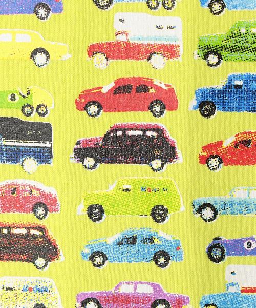 green label relaxing（グリーンレーベルリラクシング）の「【KIDS】オーガニックコットン CAR プリント Tシャツ SS◆（Tシャツ/カットソー・キッズ・オフホワイト/イエロー/ライム・105/135/125/115/95）」の13枚目の写真