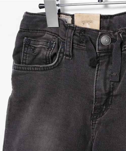 POLO RALPH LAUREN CHILDRENSWEAR（ポロ ラルフ ローレン チルドレンズウェア）の「コットンブレンド ジョガー ジーンズ（デニムパンツ・キッズ・ブルー系9・7/6）」の3枚目の写真