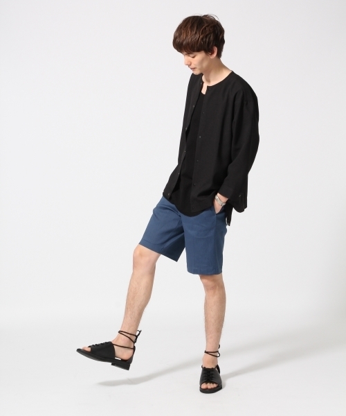 HARE(ハレ)の「リネンショーツ(HARE)(その他パンツ・メンズ・オフホワイト/ブルー/ブラック・MEDIUM/SMALL/LARGE)」の14枚目の写真