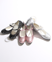 WEGO/ヒールバレエシューズ