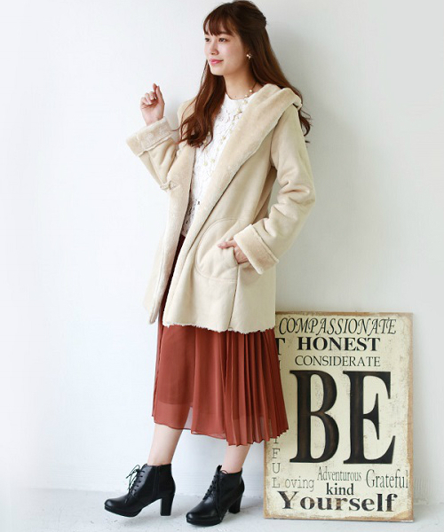 REAL CUBE(リアルキューブ)の「 レースアップアンクルショートブーツ・ブーティー REAL CUBE(ブーツ・レディース・モカ/ダークブラウン/ブラック/カーキ/ブラック系その他・L/M)」の14枚目の写真