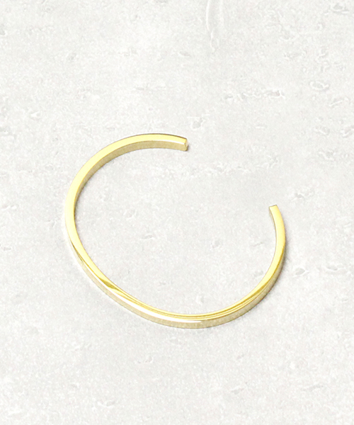 YArKA（ヤーカ）の「【YArKA / ヤーカ】stainless plane bangle1/ステンレスプレーンバングル1（バングル/リストバンド・メンズ・シルバー/ブラック/ゴールド・FREE）」の10枚目の写真