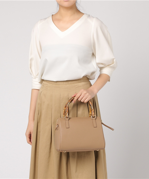 carol j バンブーミニトートバッグ SHIPS（シップス）の「Carol J.:バンブーミニトート◇（ショルダー